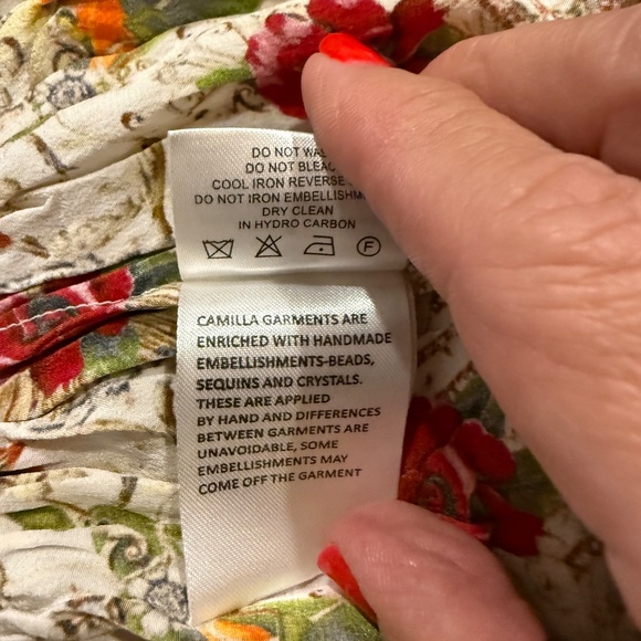 CAMILLA BEJEWELED DRESS, XS, EXCELLENT CONDITION - Picture 10 of 11